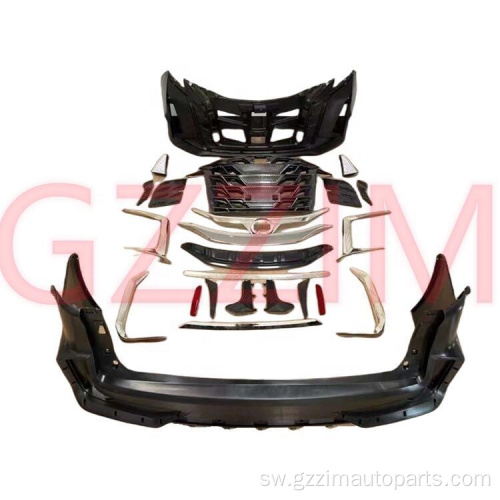 Sienna 2022 Front nyuma bumper upande skirt bodykits